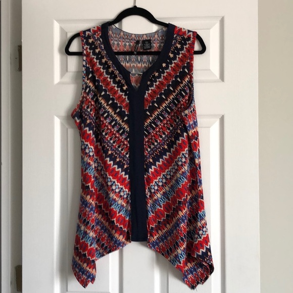 Patterned Tank Top - Picture 1 of 2